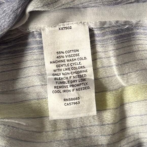 New CASLON Cotton Blend Easy Print Button-Up Shirt Women's Size S - Picture 6 of 8